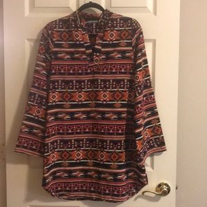 Karlie Aztec Print tunic dress 💗